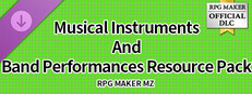 RPG Maker MZ - Musical Instruments And Band Performances Resource Pack