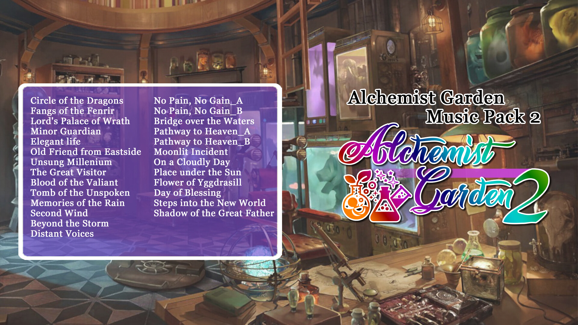 RPG Maker MV - Alchemist Garden Music Pack2