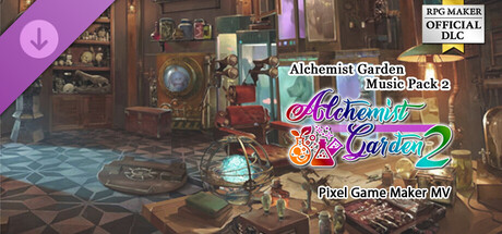 Capa de Pixel Game Maker MV - Alchemist Garden Music Pack2