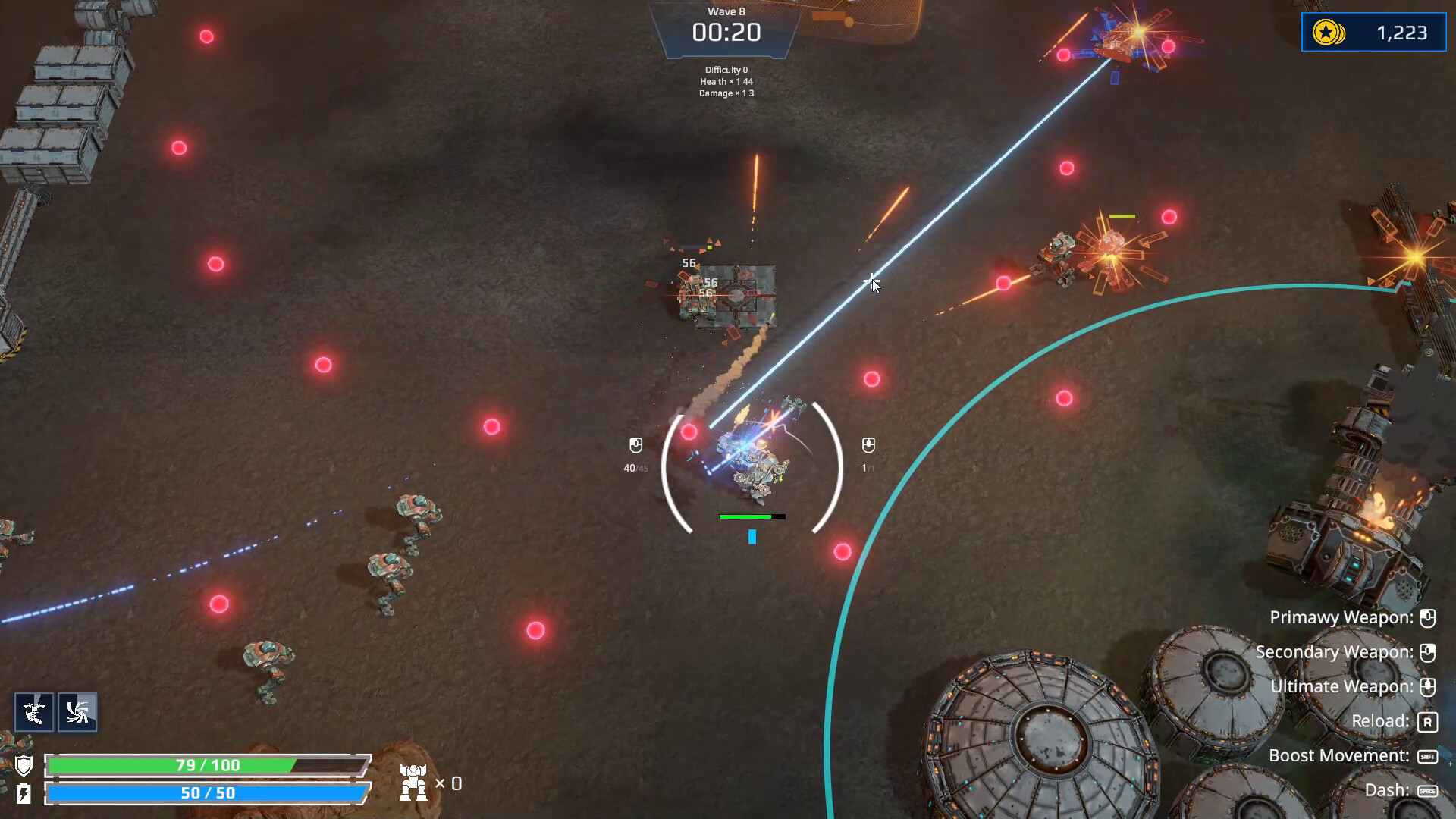STEEL VANGUARD:Project ARESのスクリーンショット 1
