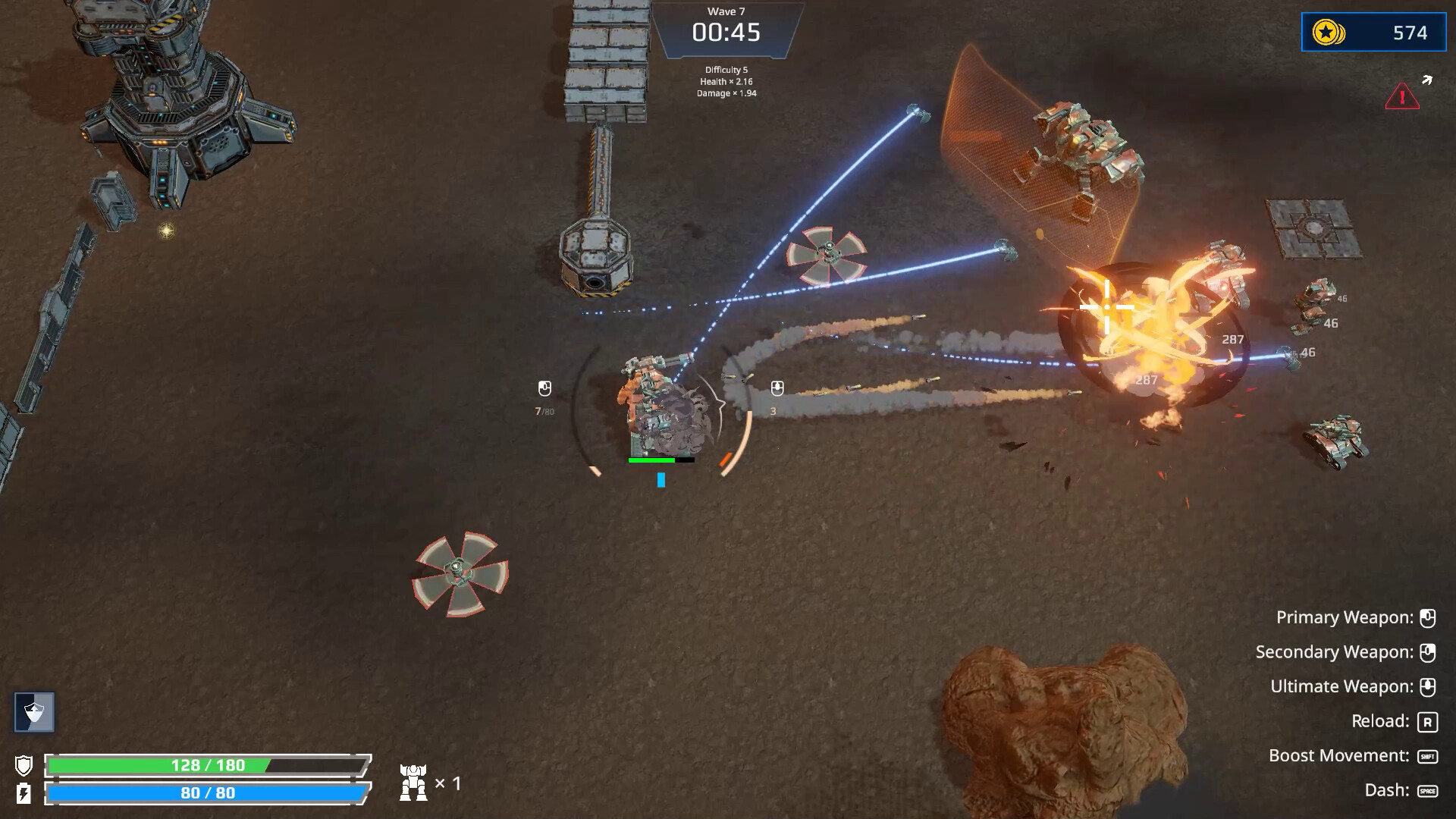 STEEL VANGUARD:Project ARES