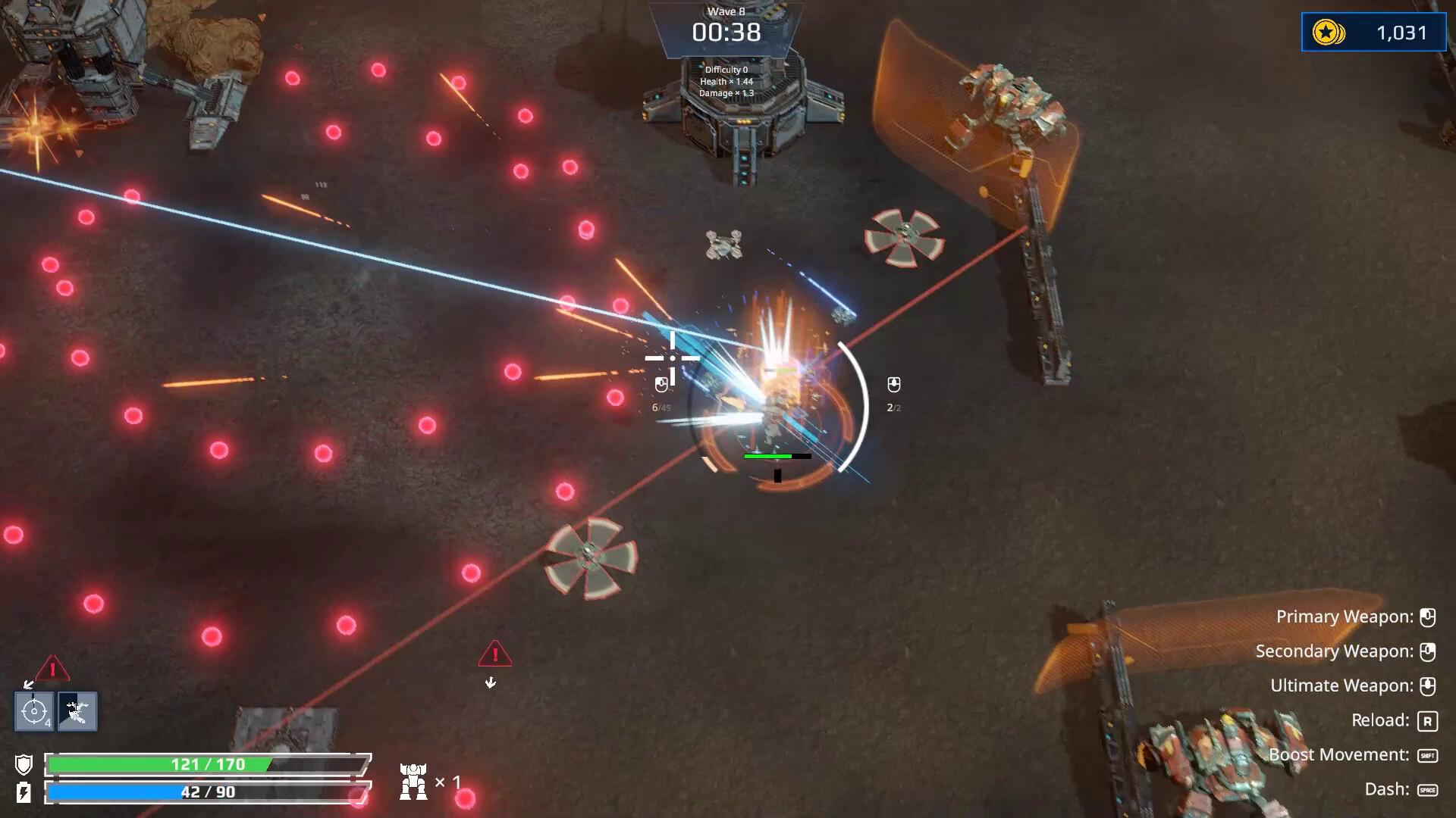 STEEL VANGUARD:Project ARES screenshot 2