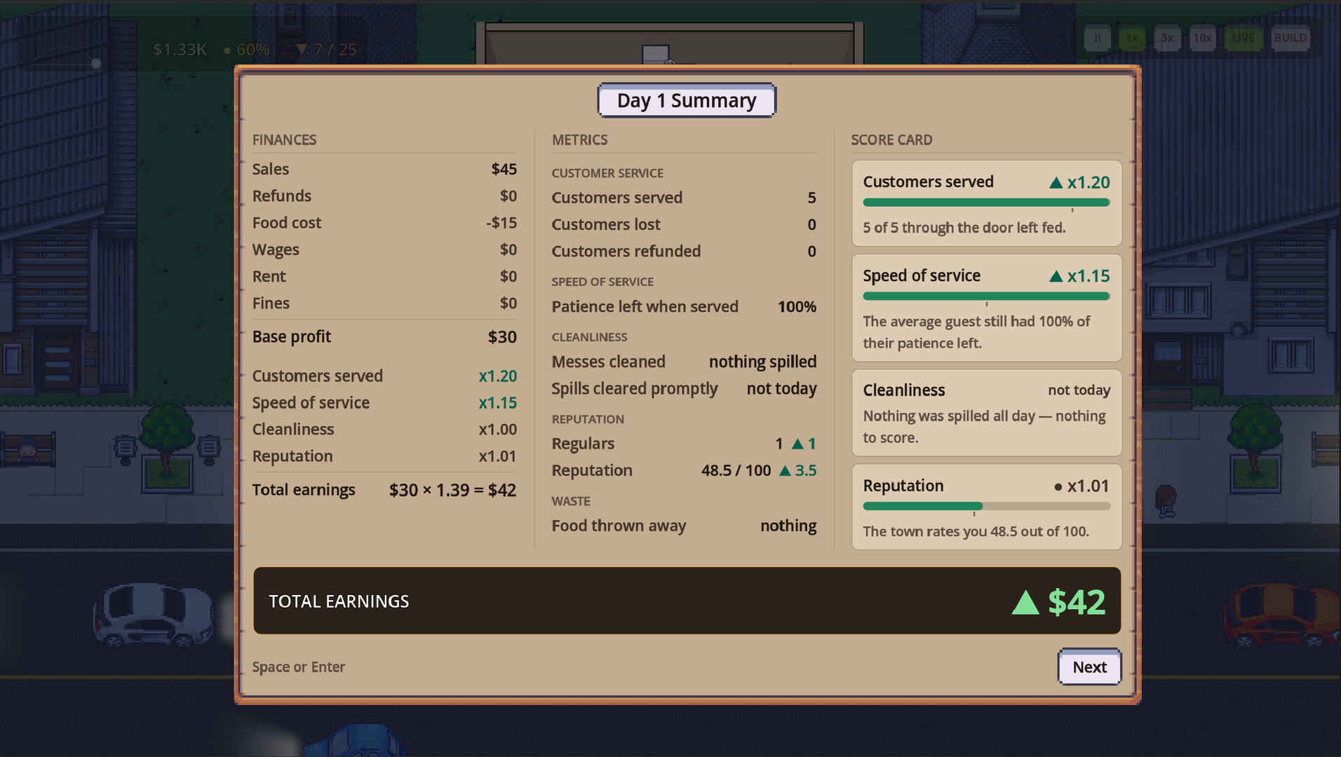 Fast Food Fortune screenshot 2