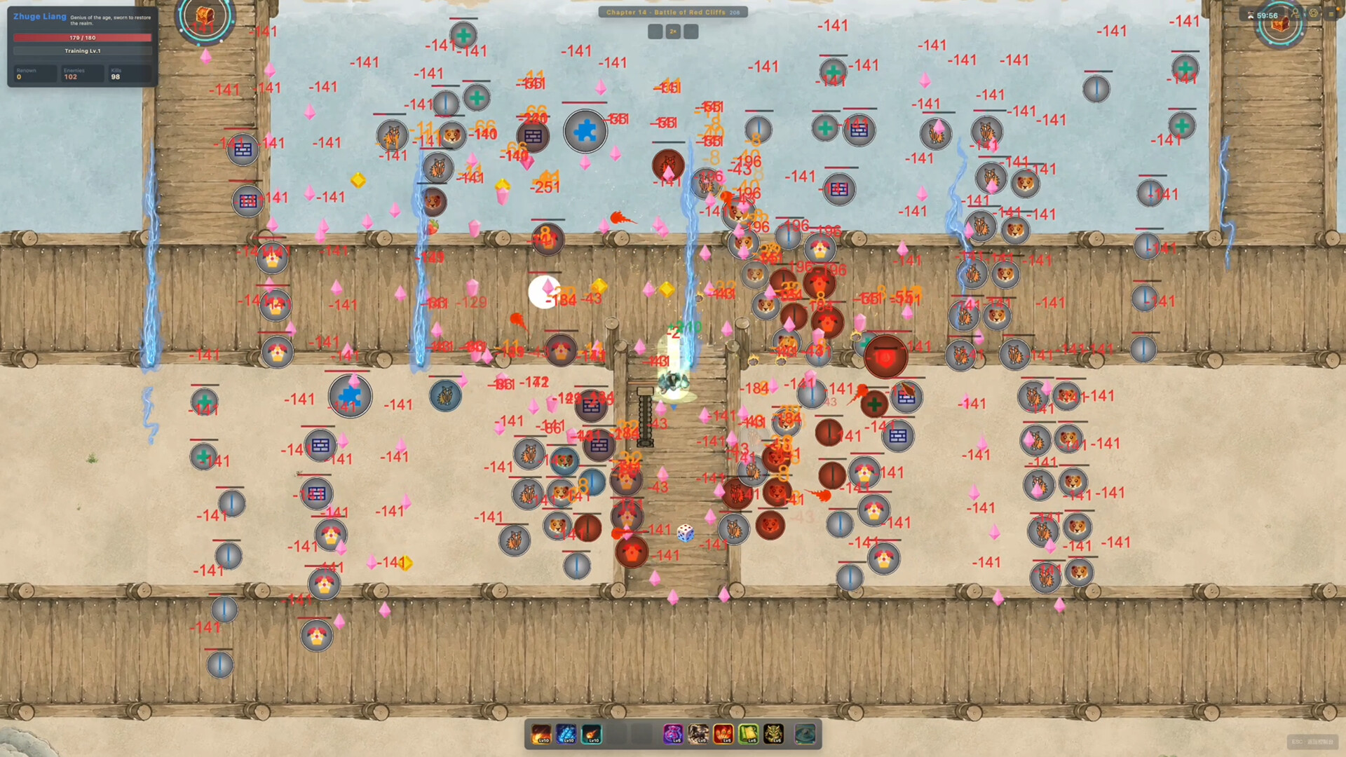 Peach Garden Survivors Demo screenshot 3