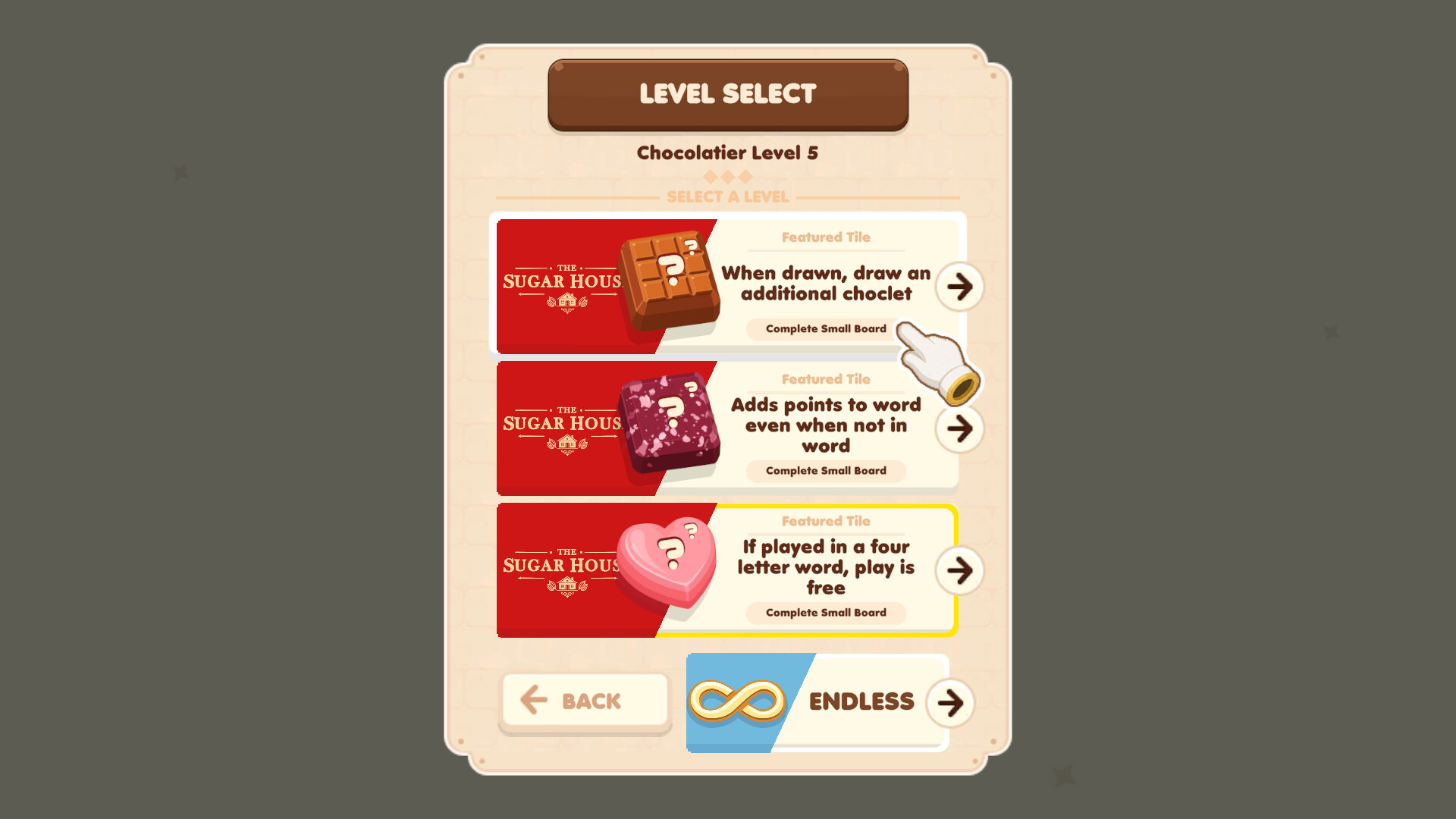Chocoletters screenshot #11