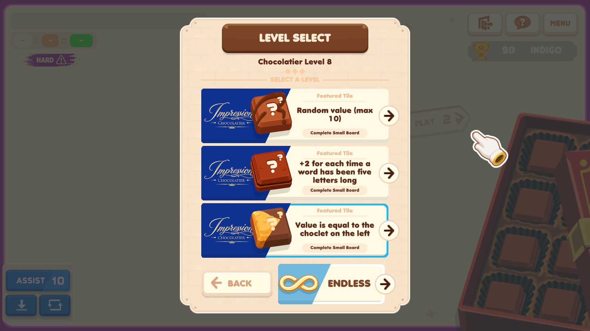 Chocoletters screenshot #10