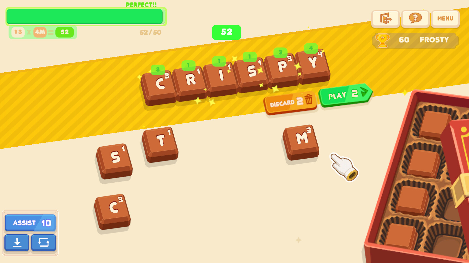 Chocoletters screenshot 3