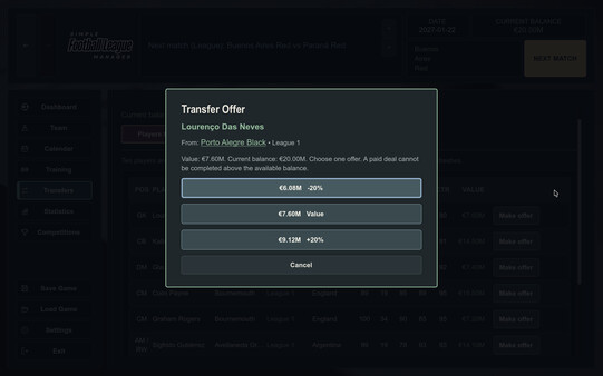 Simple Football League Manager screenshot 9
