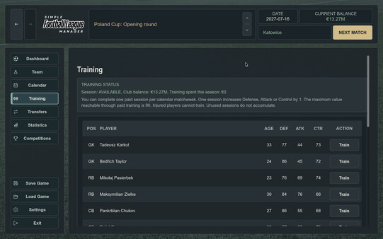 Simple Football League Manager screenshot 8
