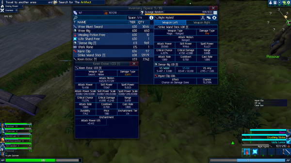 Screenshot z Xecryst Remains Screenshot z Xecryst Remains