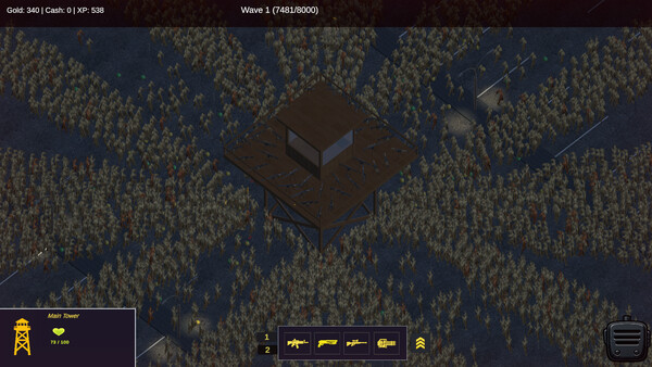 Horde Up Ahead: Survivors TD 스크린샷 1