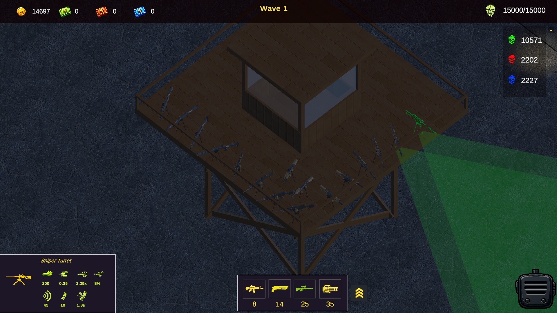Horde Up Ahead: Survivors TD screenshot 2