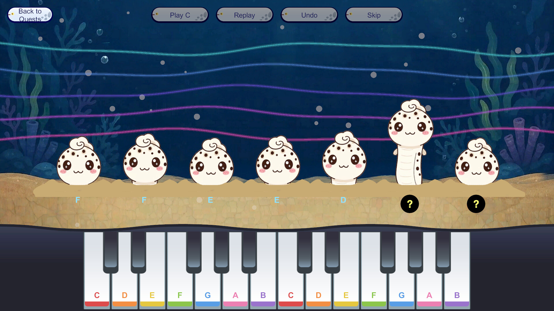 EEL KNOW:Perfect Pitch screenshot #1