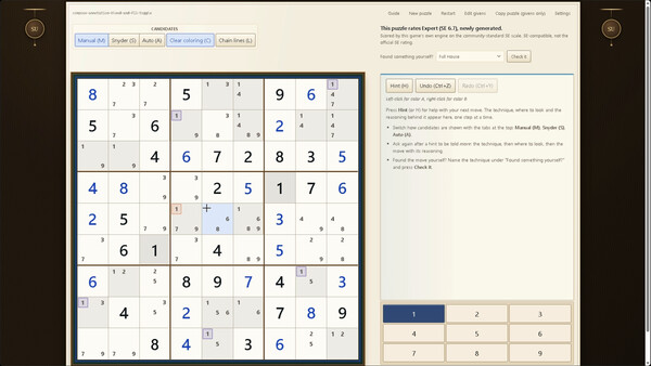 Sudoku University screenshot 1