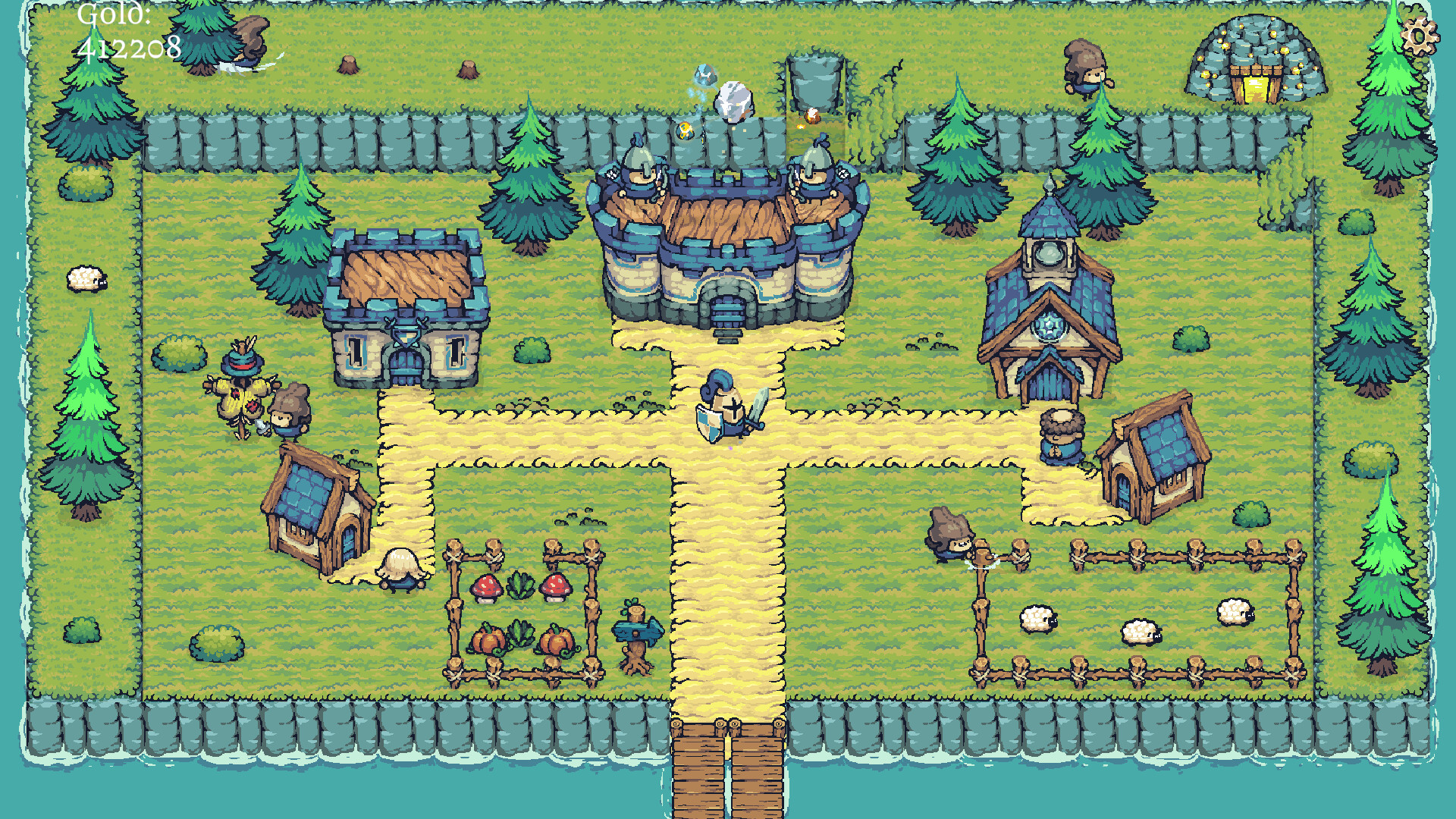 Tiny Knight and the Corrupted Crystal Demo screenshot 1