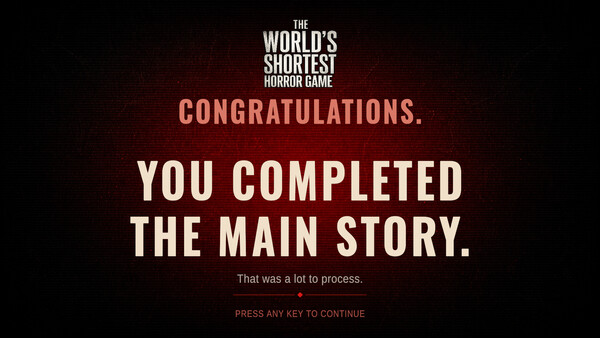 The World's Shortest Horror Game 스크린샷 4