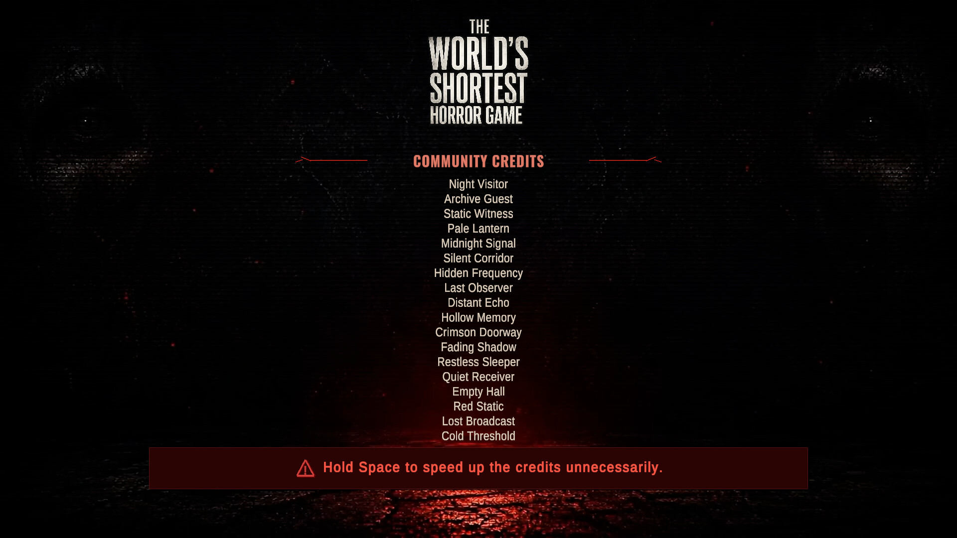 The World's Shortest Horror Game screenshot #3