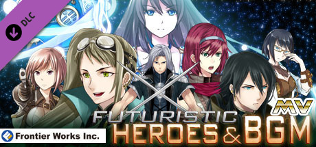 RPG Maker MV - Frontier Works: Futuristic Heroes and BGM banner image