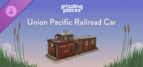 Puzzling Places - Union Pacific Railroad Car