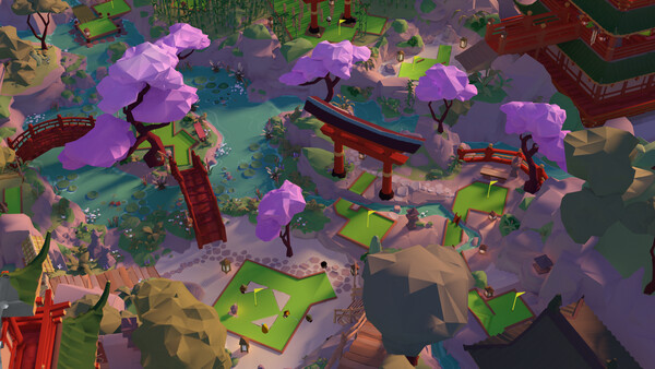 Puzzling Places x Walkabout Mini Golf - Cherry Blossom screenshot 1