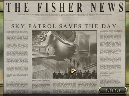 Screenshot z Atlantis Sky Patrol