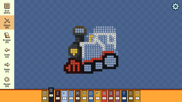 Pixel Cross Stitch - Toys Miniatures Pack — скриншот