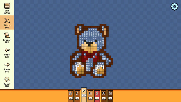 Pixel Cross Stitch - Toys Miniatures Pack — скриншот