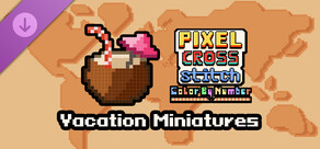Pixel Cross Stitch - Vacations Miniatures Pack