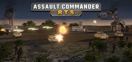 Assault Commander RTS — Steam header