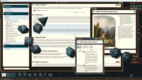 Fantasy Grounds - Tainted Water - Level-1 screenshot 1