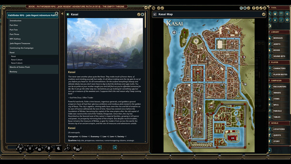 Fantasy Grounds - Pathfinder RPG - Jade Regent Adventure Path (6 of 6) - The Empty Throne screenshot 4