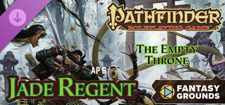 Capa de Fantasy Grounds - Pathfinder RPG - Jade Regent Adventure Path (6 of 6) - The Empty Throne