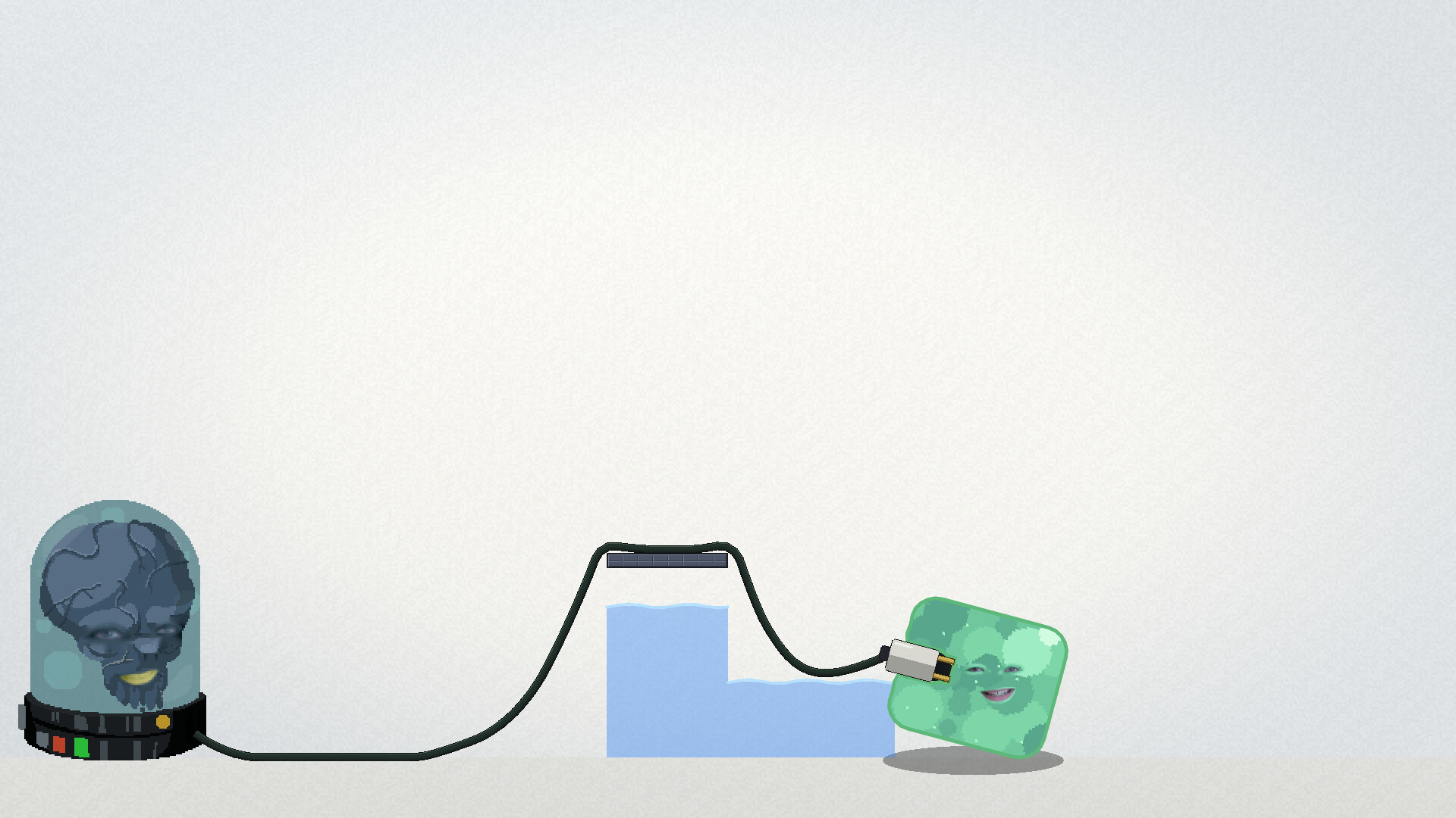 NARNOK: Help! I Was Reincarnated as a Brain in a Jar and Need to Plug In My Power Cables PC gameplay screenshot 2 of 8