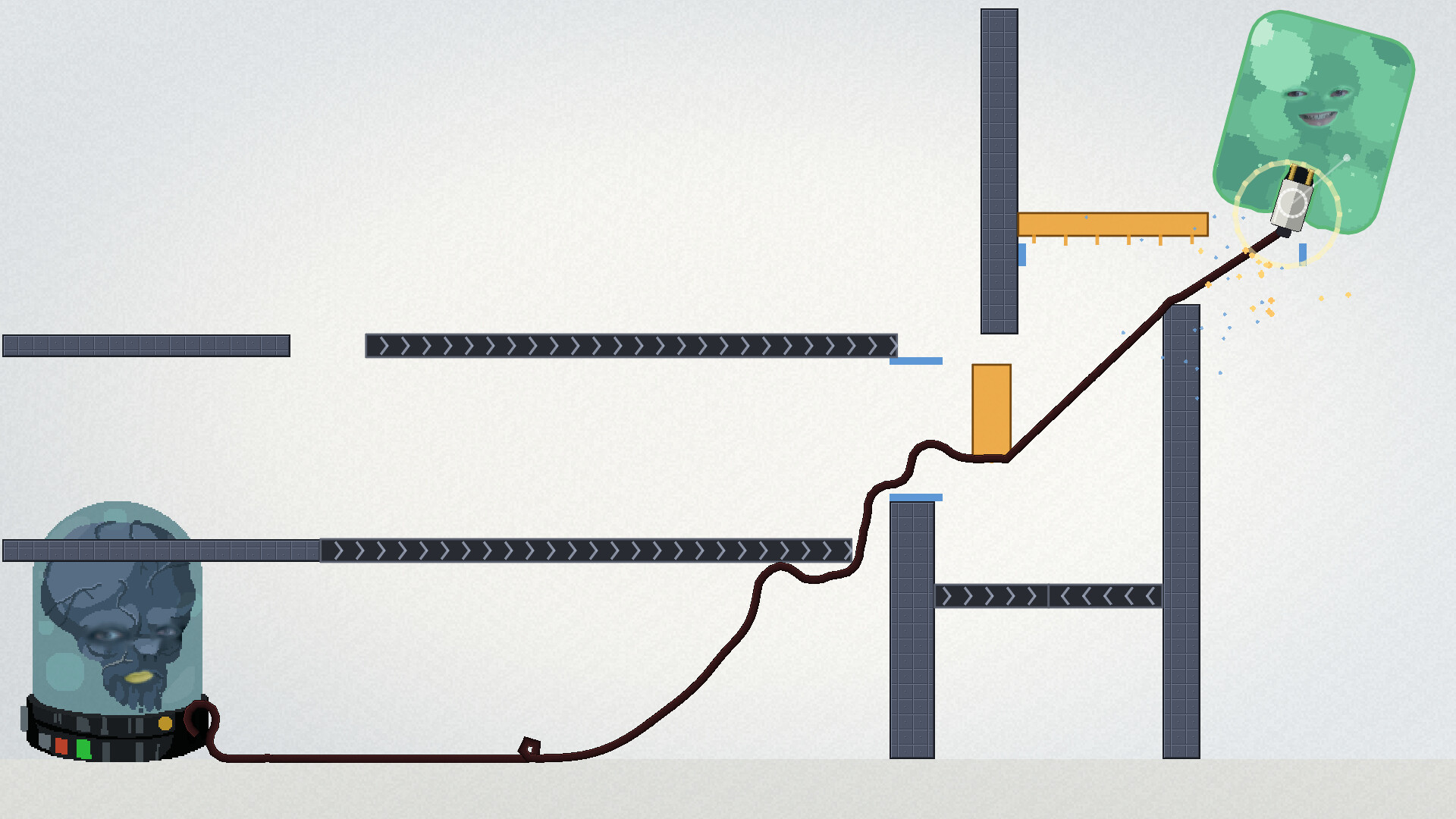 NARNOK: Help! I Was Reincarnated as a Brain in a Jar and Need to Plug In My Power Cables PC gameplay screenshot 8 of 8
