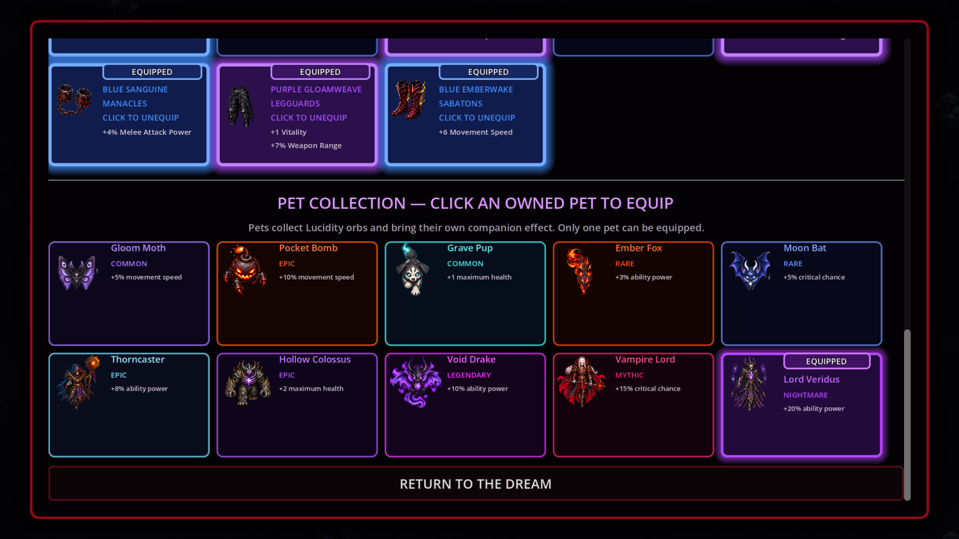 Veridus The Walking Nightmare — gameplay screenshot 2
