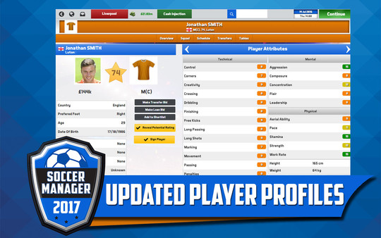 Soccer Manager 2017