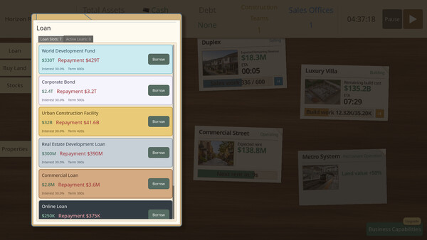 Leverage Real Estate Simulator screenshot 3