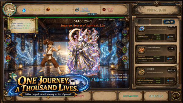 Dojo of a Thousand Lives 스크린샷 2