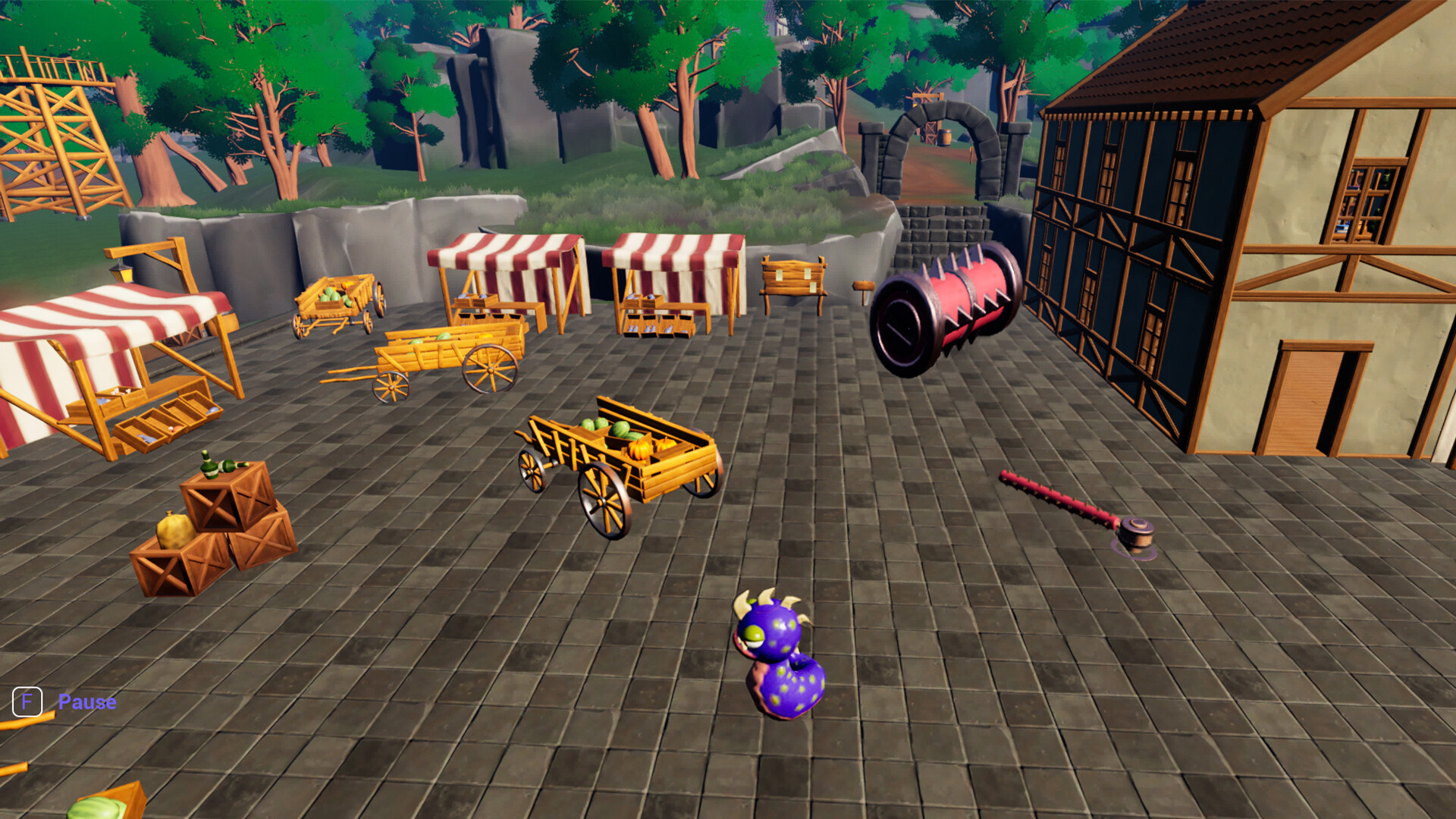 Worm In Village screenshot