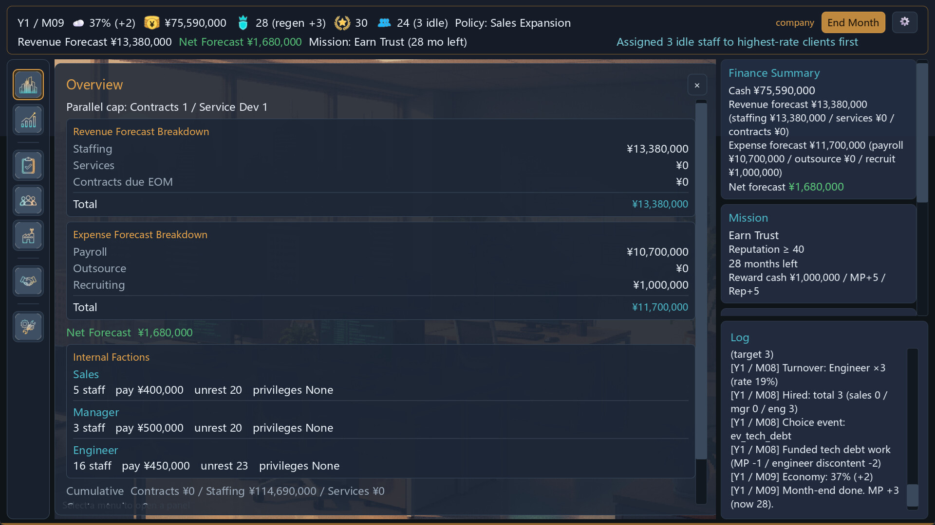 System Integrator screenshot