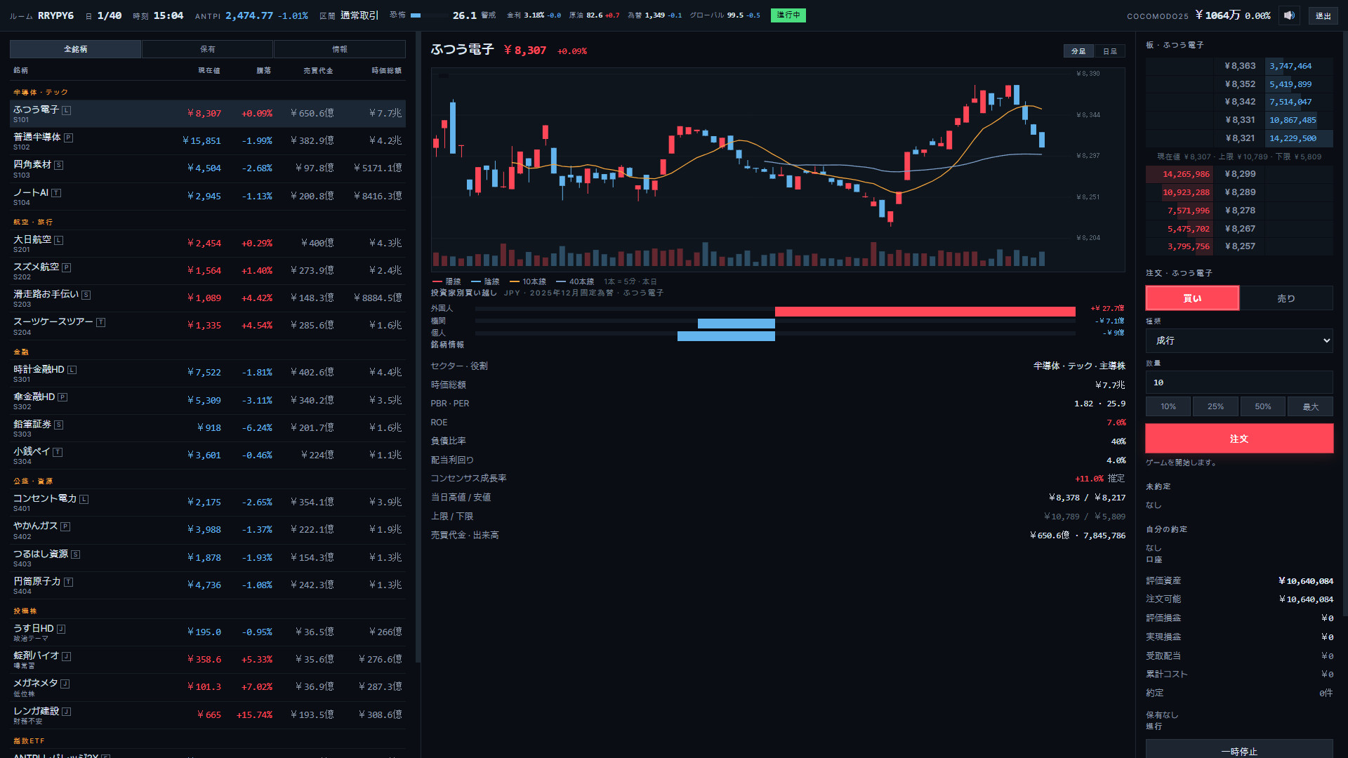 ANT SIMULATOR: stock market gameのスクリーンショット 1