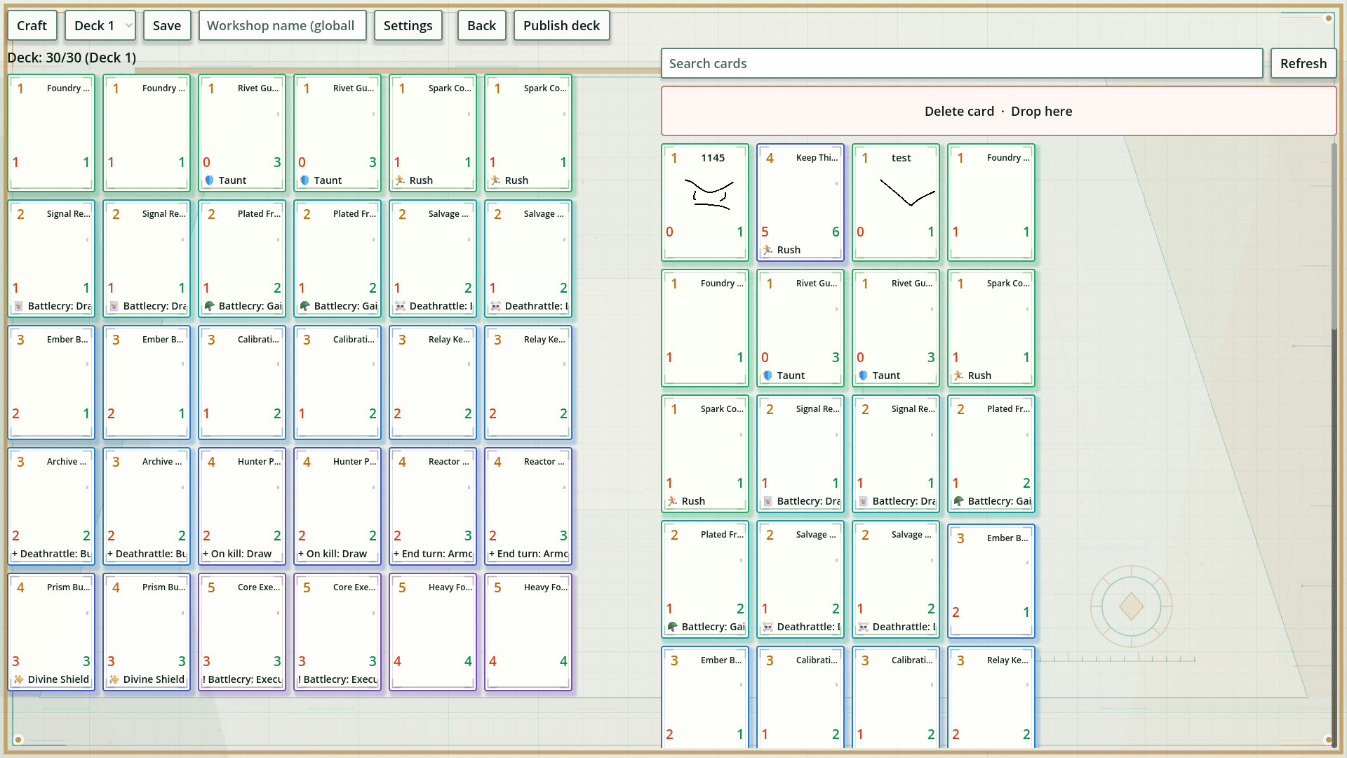 CardCraft Engineering Demo screenshot 1