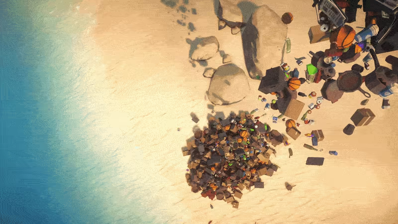 Trash Island video 2