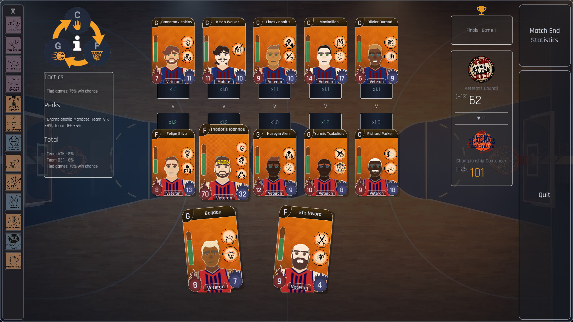 Dynasty Basketball Manager screenshot 10