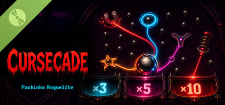 CURSECADE: Pachinko Roguelite Demo 표지