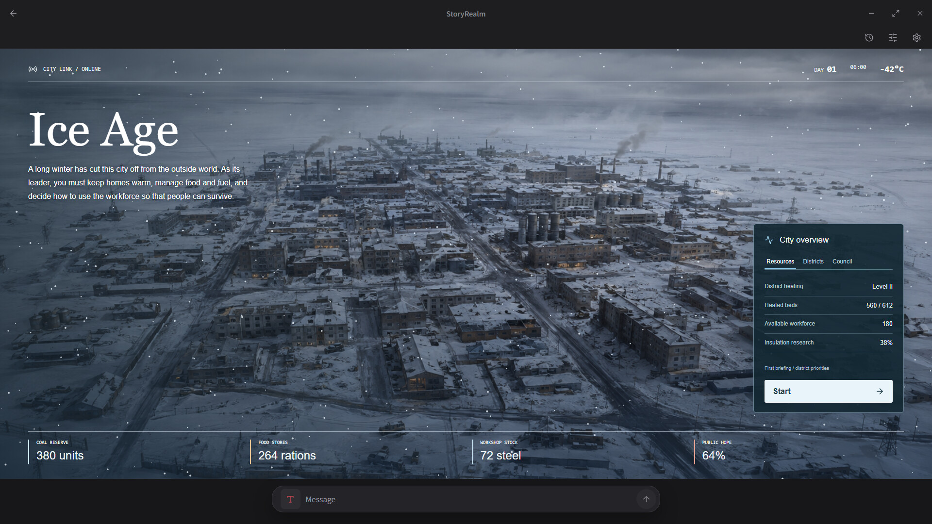 StoryRealm: AI Interactive Story Games screenshot #1