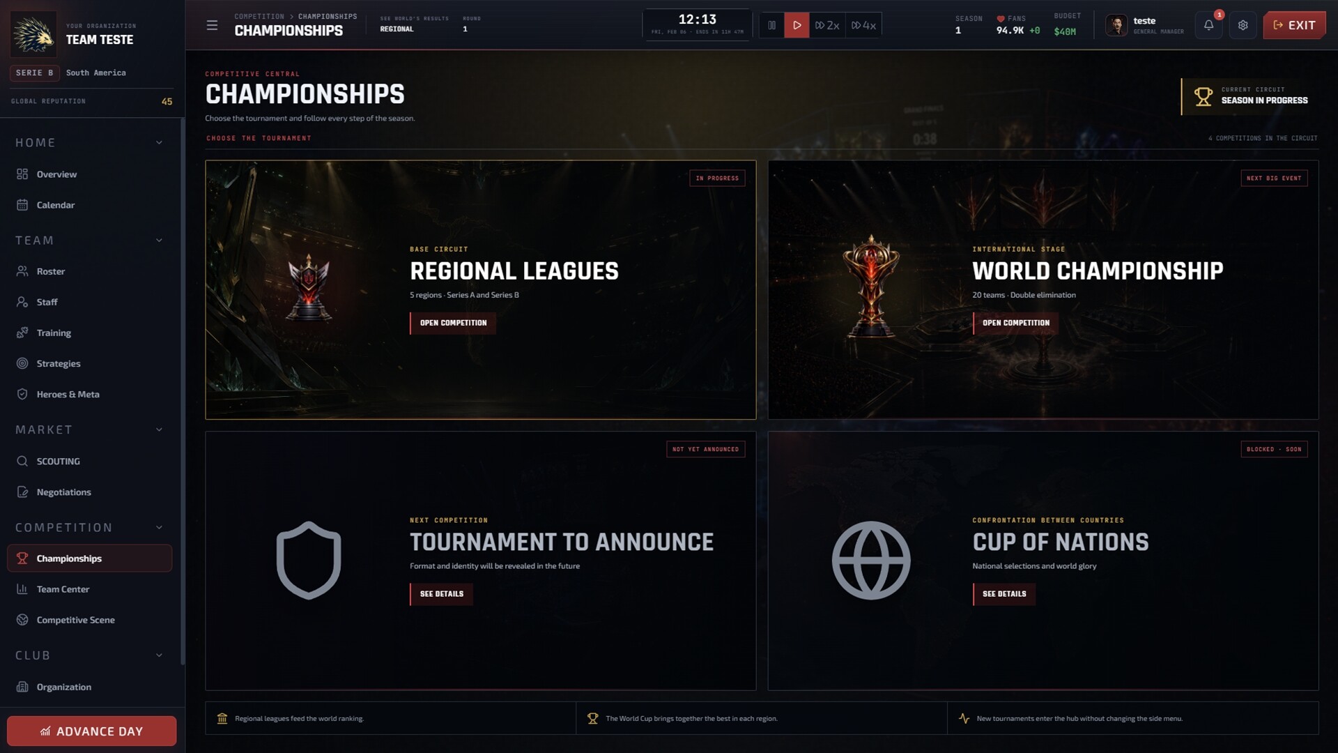 Esports Dynasty Manager screenshot 6