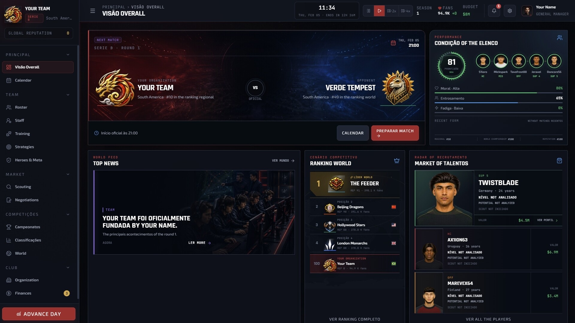 Esports Dynasty Manager screenshot 3