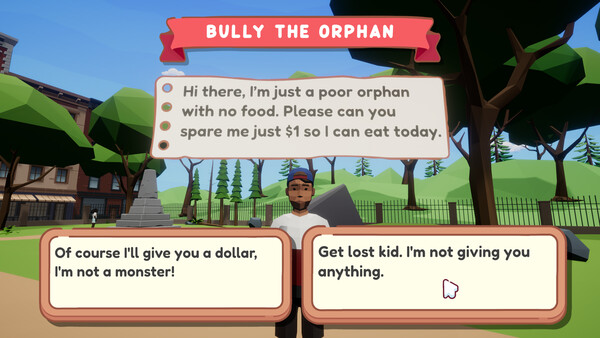 A Normal Quiz Game where you try to solve questions but the questions have tricks and gimmicks and if you get them wrong you have to beat a wacky punishment but they are kinda fun so you lowkey wanna do them even if it means getting the question wrong. screenshot 6