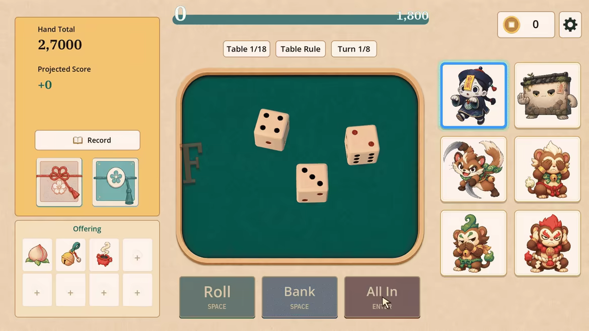 Hyakki Dice video 6